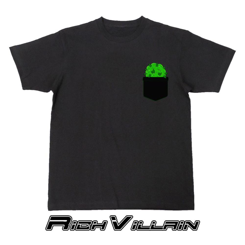 ⚜️ 台灣現貨 我就放在口袋 420 假口袋 短T 純棉 短袖 T恤 寬鬆上衣-細節圖3