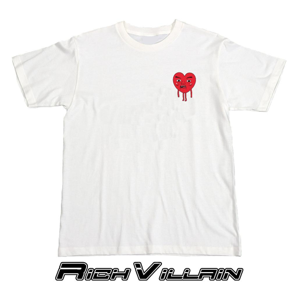 ⚜️ 台灣現貨 寒黑心 短T 純棉 短袖 T恤 寬鬆上衣 胸口小圖-細節圖4