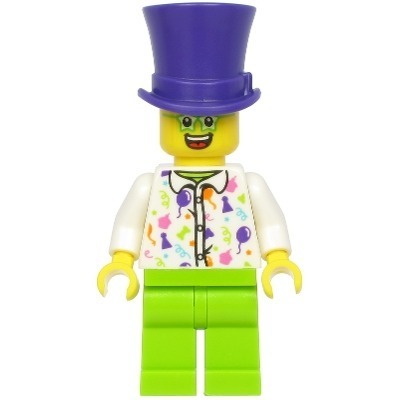 【Emily Mifigures】LEGO 樂高 人偶 全新未組 小丑 生日宴會客人 hol197 40382