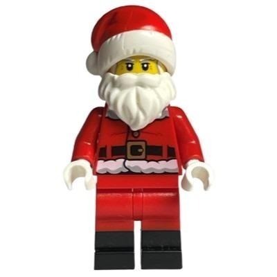 【Emily Mifigures】LEGO 樂高 人偶 全新未組 聖誕老人 hol246 40499 40565