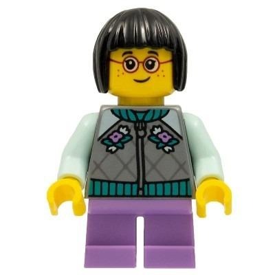 【Emily Mifigures】LEGO 樂高 人偶 全新未組 小女孩 hol262 80108