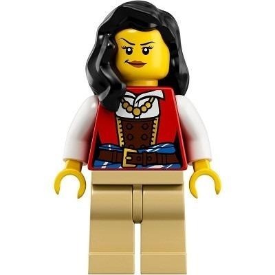 【Emily Mifigures】LEGO 樂高 人偶 全新未組 梭魚灣海盜船 idea067 21322