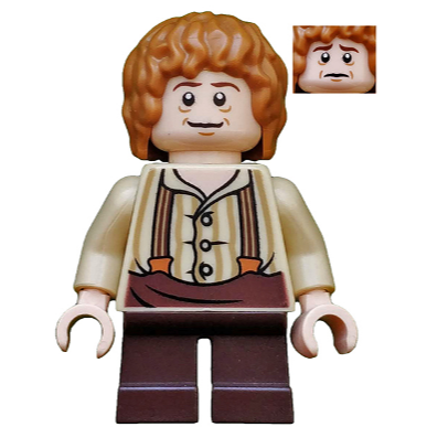【Emily Mifigures】LEGO 樂高 人偶 二手近全新 魔戒 哈比人 比爾博巴金斯 lor029 79003