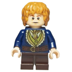 【Emily Mifigures】LEGO 樂高 人偶 二手近全新 魔戒 哈比人 比爾博巴金斯 lor093 79018