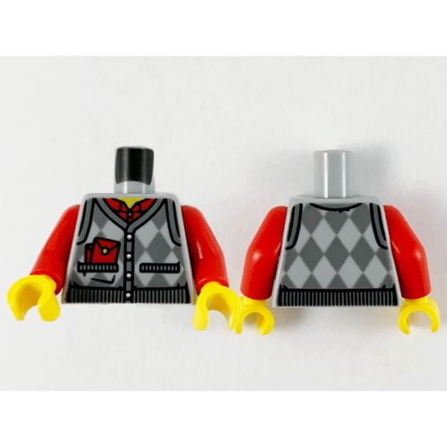 【Emily Mifigures】LEGO 樂高 人偶 身體 全新 新年 973pb4164c01 80106