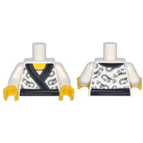 【Emily Mifigures】LEGO 樂高 人偶 身體 全新 壽司師傅 973pb2801c01 71019