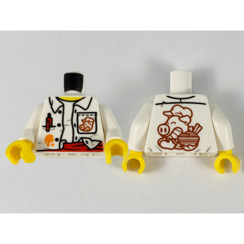 【Emily Mifigures】LEGO 樂高 人偶 身體 全新 973pb3893c01