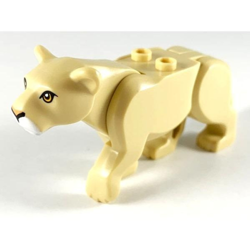【Emily Mifigures】LEGO 樂高 動物 全新 沙色 獅子 母獅 bb0787c01pb05 60307