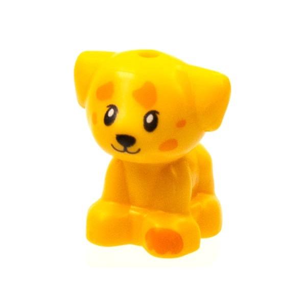 【Emily Mifigures】LEGO 樂高 動物 全新 小狗 亮淡橘色 69901pb06