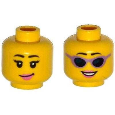 【Emily Mifigures】LEGO 樂高 人偶 頭 全新 雙面臉 3626cpb1277