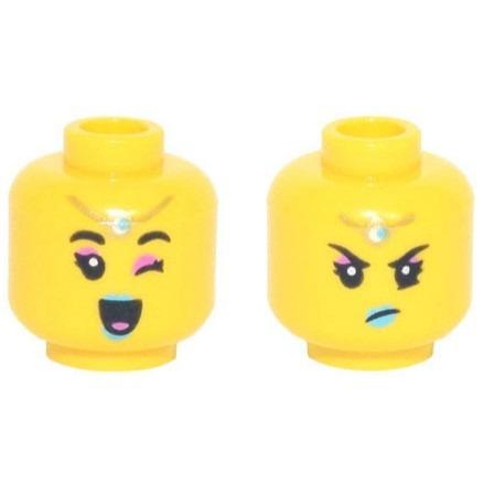 【Emily Mifigures】LEGO 樂高 人偶 頭 全新 雙面臉 3626cpb2990