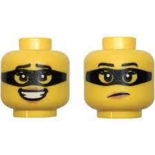 【Emily Mifigures】LEGO 樂高 人偶 頭 全新 雙面臉 3626cpb2956