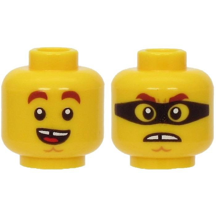 【Emily Mifigures】LEGO 樂高 人偶 頭 全新 雙面臉 3626cpb2667