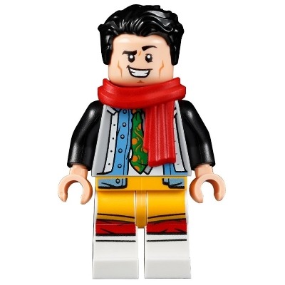 【Emily Mifigures】LEGO 樂高 人偶 頭髮 全新 帥哥髮型 旁分 微卷 黑色 23186-細節圖2