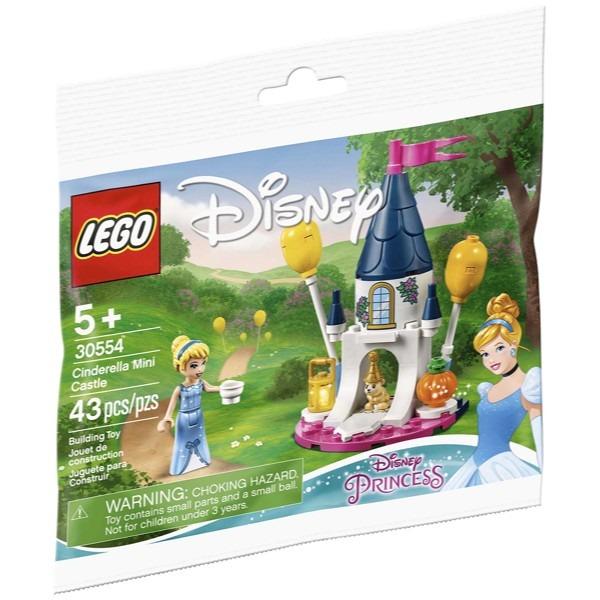 【Emily Mifigures】LEGO 樂高 全新未拆 Polybag 迪士尼公主 仙杜瑞拉的迷你城堡 30554