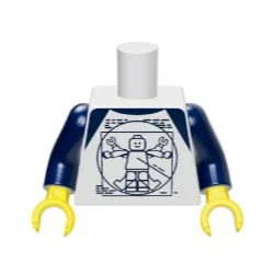 【Emily Mifigures】LEGO 樂高 人偶配件 全新 身體 973pb3794c01