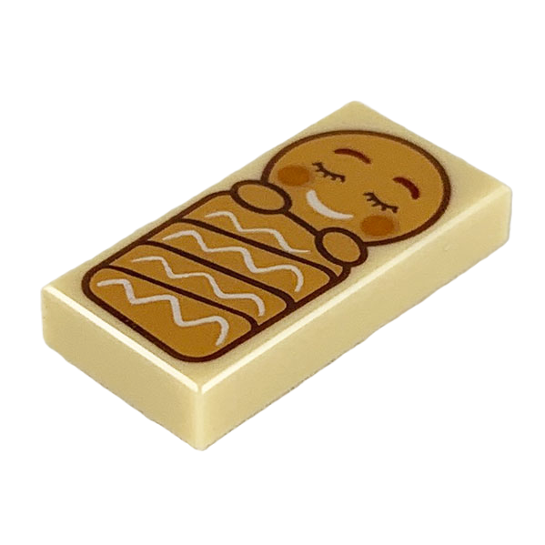 【Emily Mifigures】LEGO 樂高 人偶 全新未組 薑餅人夫婦寶寶 hol168 hol169 10267-細節圖5