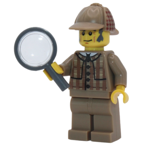 【Emily Mifigures】LEGO 樂高 人偶 二手 第5代人偶包 偵探員 col05-11 8805