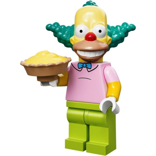 【Emily Mifigures】LEGO 樂高 人偶 二手 辛普森第1代人偶包 小丑 colsim-8 71005