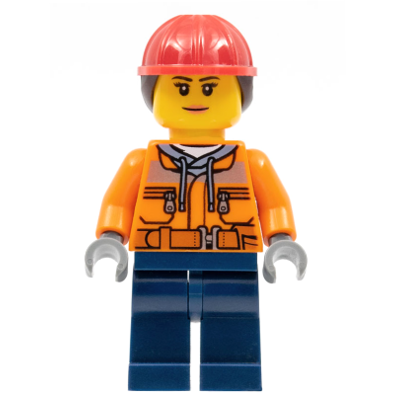 【Emily Mifigures】LEGO 樂高 人偶 二手近全新 城市系列 建築工人 cty0700 60152