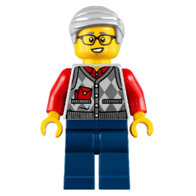 【Emily Mifigures】LEGO 樂高 人偶 全新未組 新年 爺爺奶奶 hol220 hol221 80106-細節圖3