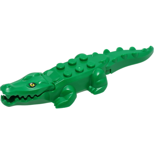 【Emily Mifigures】LEGO 樂高 動物 全新未組 鱷魚 綠色 18904c04pb01 60302
