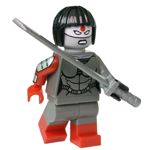【Emily Mifigures】LEGO 樂高 人偶 二手 超級英雄 武士刀 Katana sh283 76055
