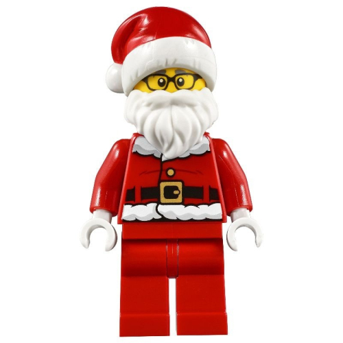 【Emily Mifigures】LEGO 樂高 人偶 全新未組 聖誕老人 cty1209 附背包 60268