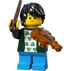 【Emily Mifigures】LEGO 樂高 人偶 二手 第21代人偶包 小提琴男孩 col21-2 71029