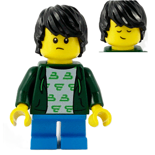 【Emily Mifigures】LEGO 樂高 人偶 二手 第21代人偶包 小提琴男孩 col21-2 71029-細節圖2