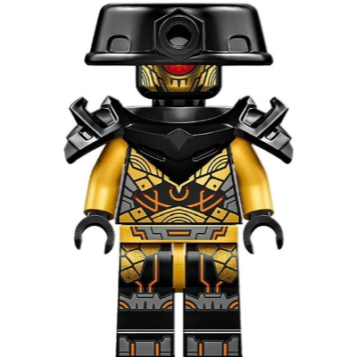 【Emily Mifigures】LEGO 樂高 人偶配件 全新 肩甲 忍者 黑色 3216-細節圖3