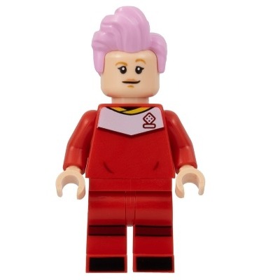【Emily Mifigures】LEGO 樂高 人偶 頭髮 全新 亮粉紅色 76925-細節圖4