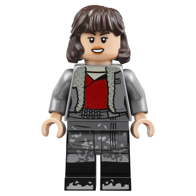 【Emily Mifigures】LEGO 樂高 人偶 頭髮 全新 俏麗短髮 深棕色 36037-細節圖3