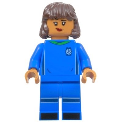 【Emily Mifigures】LEGO 樂高 人偶 頭髮 全新 俏麗短髮 深棕色 36037-細節圖4