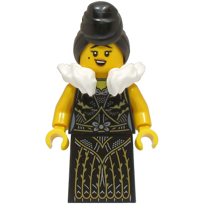 【Emily Mifigures】LEGO 樂高 人偶配件 全新 披肩 圍脖 白色 26066-細節圖4