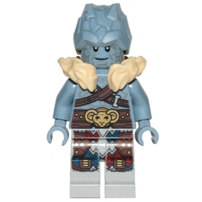 【Emily Mifigures】LEGO 樂高 人偶配件 全新 披肩 圍脖 沙色 26066-細節圖2