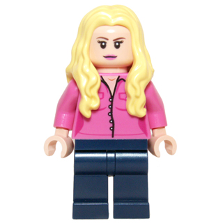 【Emily Mifigures】LEGO 樂高 人偶 頭髮 全新 長髮 公主 美人魚 亮淡黃色 95225-細節圖6