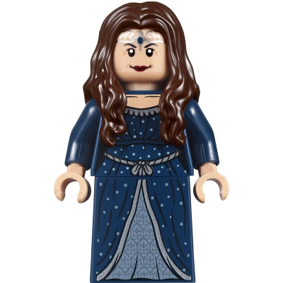 【Emily Mifigures】LEGO 樂高 人偶 頭髮 全新 長髮 公主 美人魚 深棕色 95225 71043-細節圖4