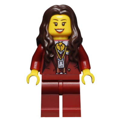 【Emily Mifigures】LEGO 樂高 人偶 頭髮 全新 長髮 公主 美人魚 深棕色 95225 71043-細節圖7