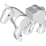 【Emily Mifigures】LEGO 樂高 動物 全新未組 馬 飛馬 白色 pegasus03 76266-細節圖2