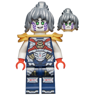 【Emily Mifigures】LEGO 樂高 人偶配件 全新 肩甲 珍珠金色 35635-細節圖6