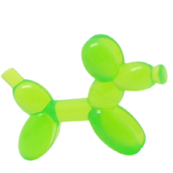 【Emily Mifigures】LEGO 樂高 動物 全新 氣球狗 透明亮綠色 35692 41737-細節圖2