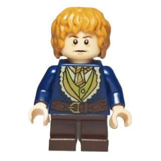 【Emily Mifigures】LEGO 樂高 人偶 頭髮 全新 魔戒 中膚色 10048 10316 79003-細節圖2