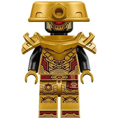 【Emily Mifigures】LEGO 樂高 人偶配件 全新 肩甲 忍者 珍珠金色 3216-細節圖5