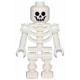 【Emily Mifigures】LEGO 樂高 人偶 全新未組 骷髏人軍團 Skeleton 共5隻 gen047-細節圖2