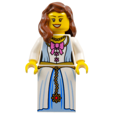 Emily Mifigures】LEGO 樂高 人偶 二手 城堡 公主 cas538 10668