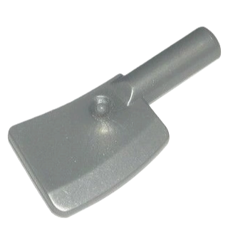 【Emily Mifigures】LEGO 樂高 人偶配件 全新 菜刀 廚房用品 平光銀色 98369-細節圖2