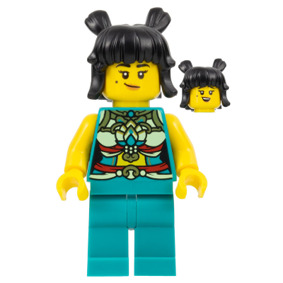 【Emily Mifigures】LEGO 樂高 人偶 頭 全新 雙面臉 3626cpb2963-細節圖3
