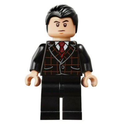 【Emily Mifigures】LEGO 樂高 人偶 人偶 頭 全新 雙面臉 黑色眉毛 3626cpb2358-細節圖2