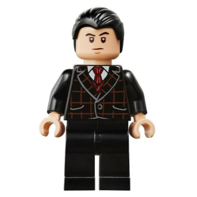 【Emily Mifigures】LEGO 樂高 人偶 頭 全新 雙面臉 黑色眉毛 3626cpb2358-細節圖2